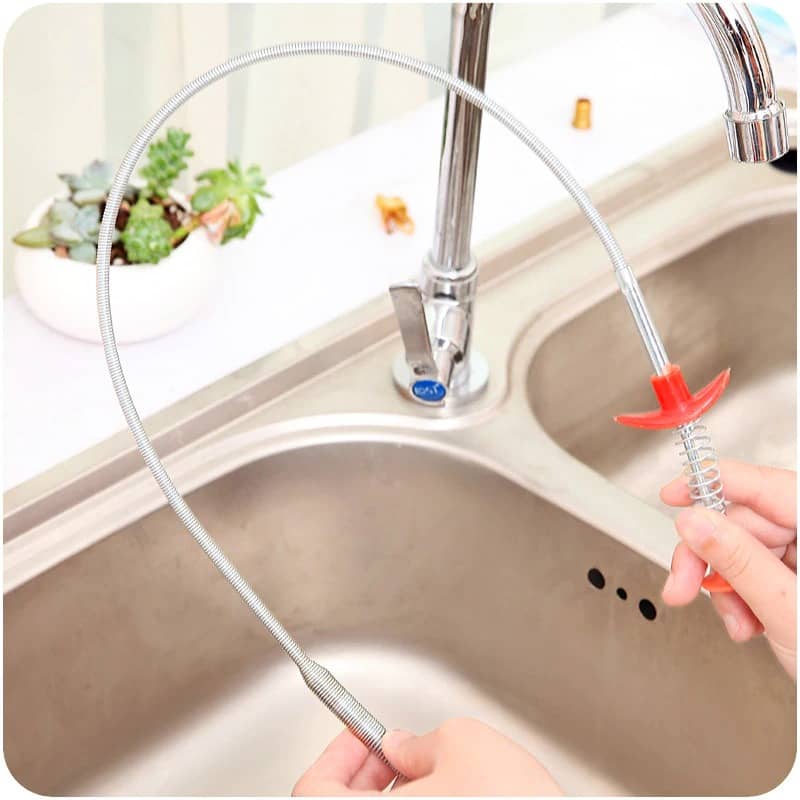 Multifunctional Stainless Steel Drain Cleaner - 6 Feet Long