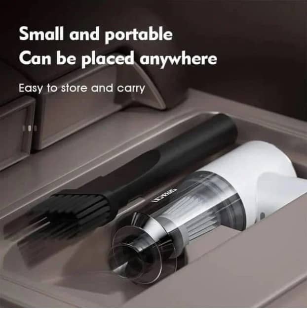 2 in 1 Handheld Rechargeable Car Vacuum Cleaner