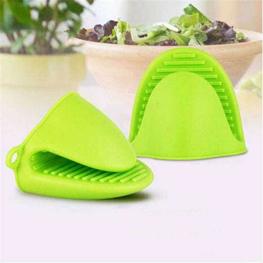 Silicone Stylish Pot Holder Finger Guard - Set of 2